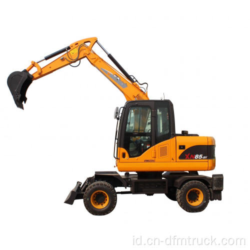 Excavator roda 8 ton dengan ember 0.3CBMC